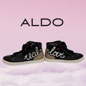Aldo Louve “Real Love” High‎ Top Sneakers